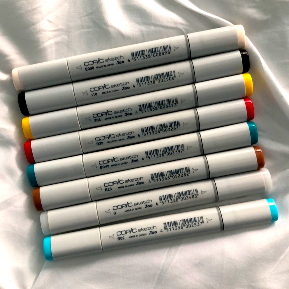 COPIC SKETCH MARKERS